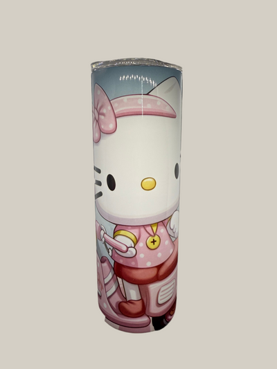 Kitty Bike Tumbler
